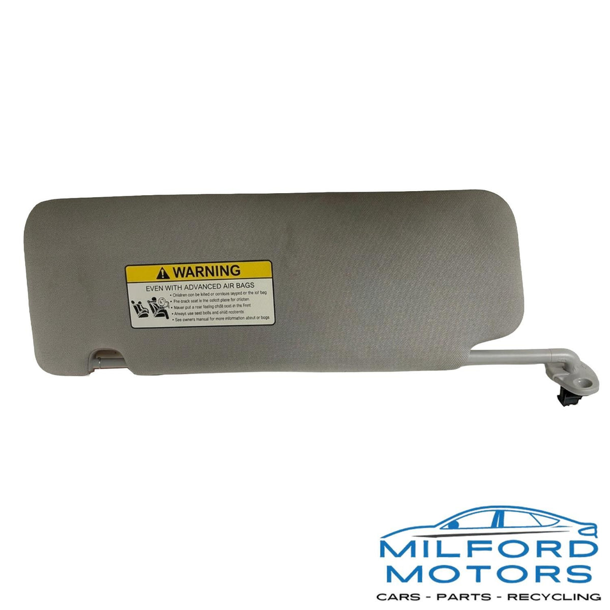 Passenger/Right Side Sun Visor w/o Sunroof Fits 2016-2020 Kia Sorento EX 2.0L