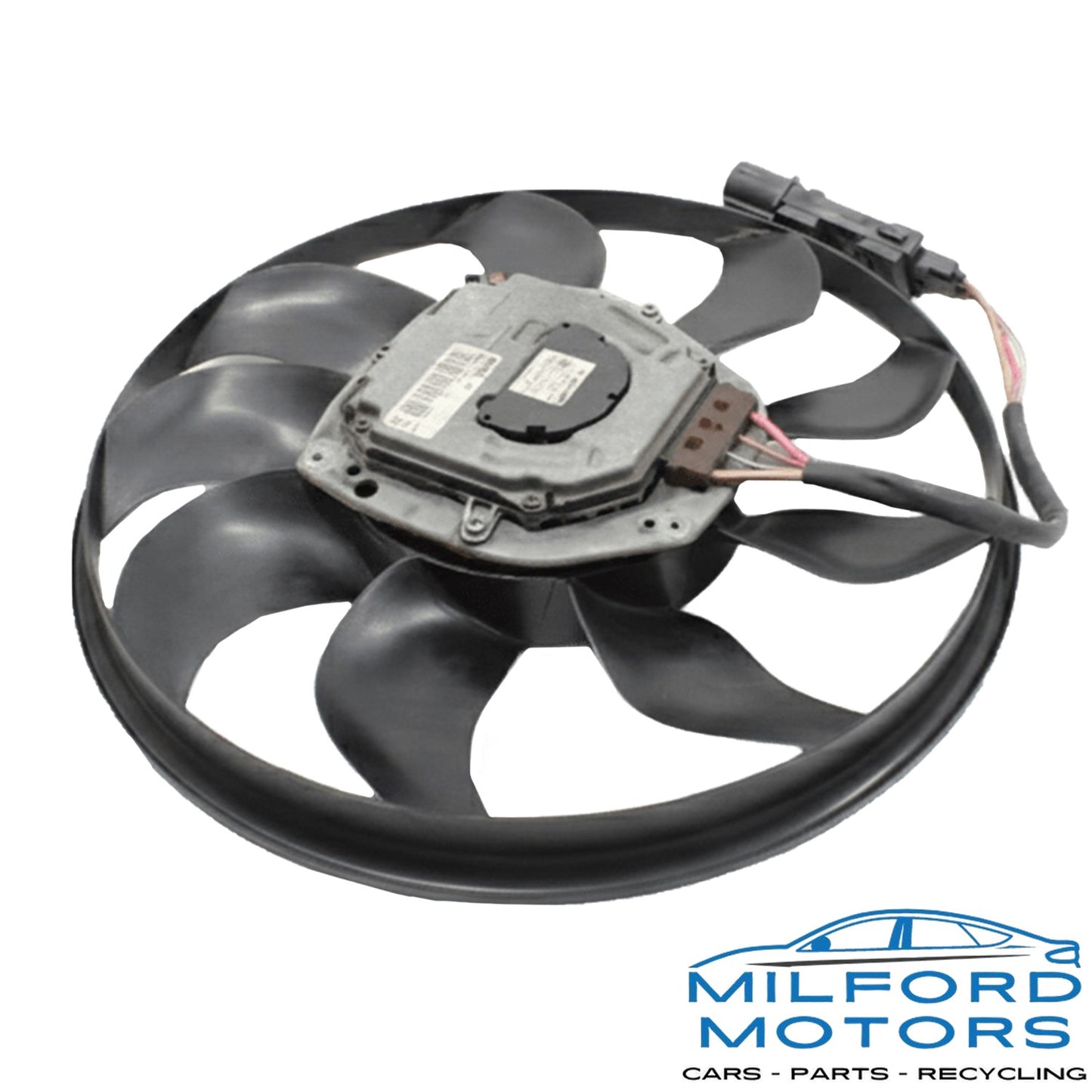 Right Side Radiator Cooling Fan w/ Blade - 2015 Audi Q7 Quattro Premium Plus V6