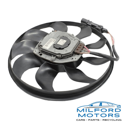 Right Side Radiator Cooling Fan w/ Blade - 2015 Audi Q7 Quattro Premium Plus V6