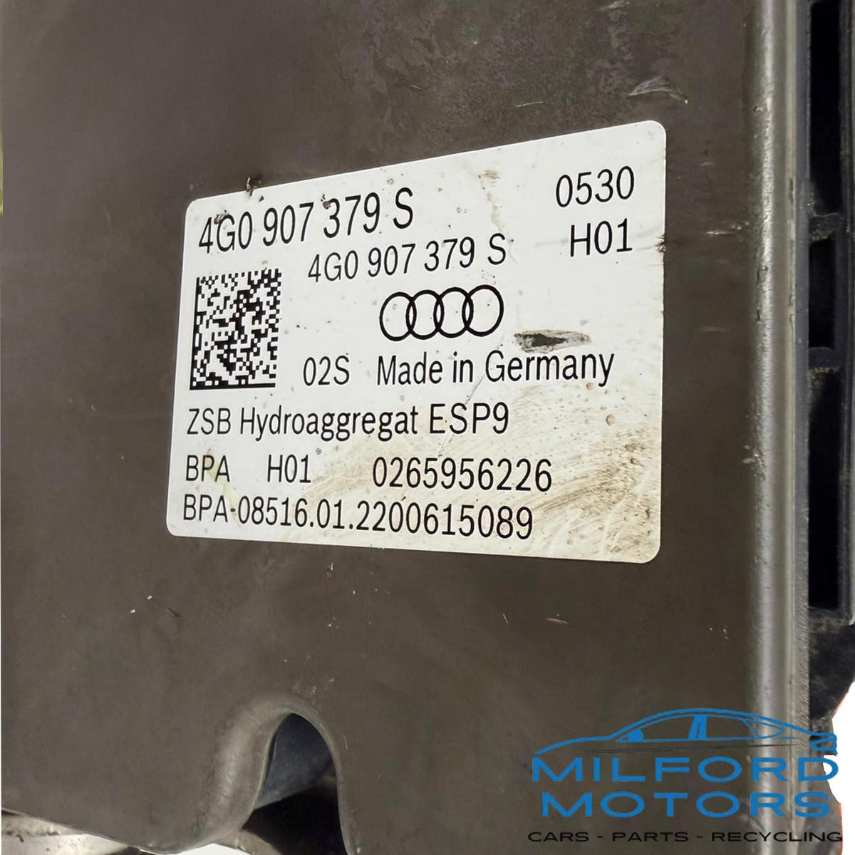 ABS Anti-Lock Brake Part Assembly Fits 15-2018 Audi A6 A7 S6 S7 2.0L 460907379S