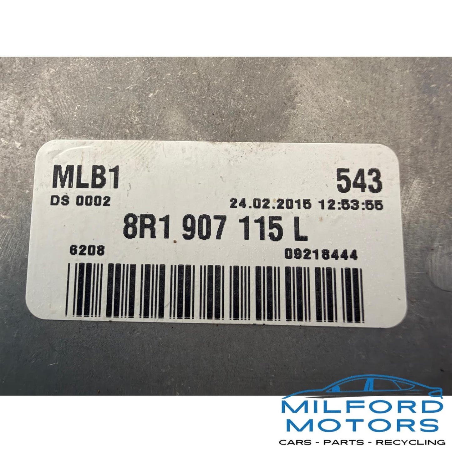 Electronic Control Module (ECM) Fits 2013-2015 Audi Q5 Quattro 2.0L 8R1907115L