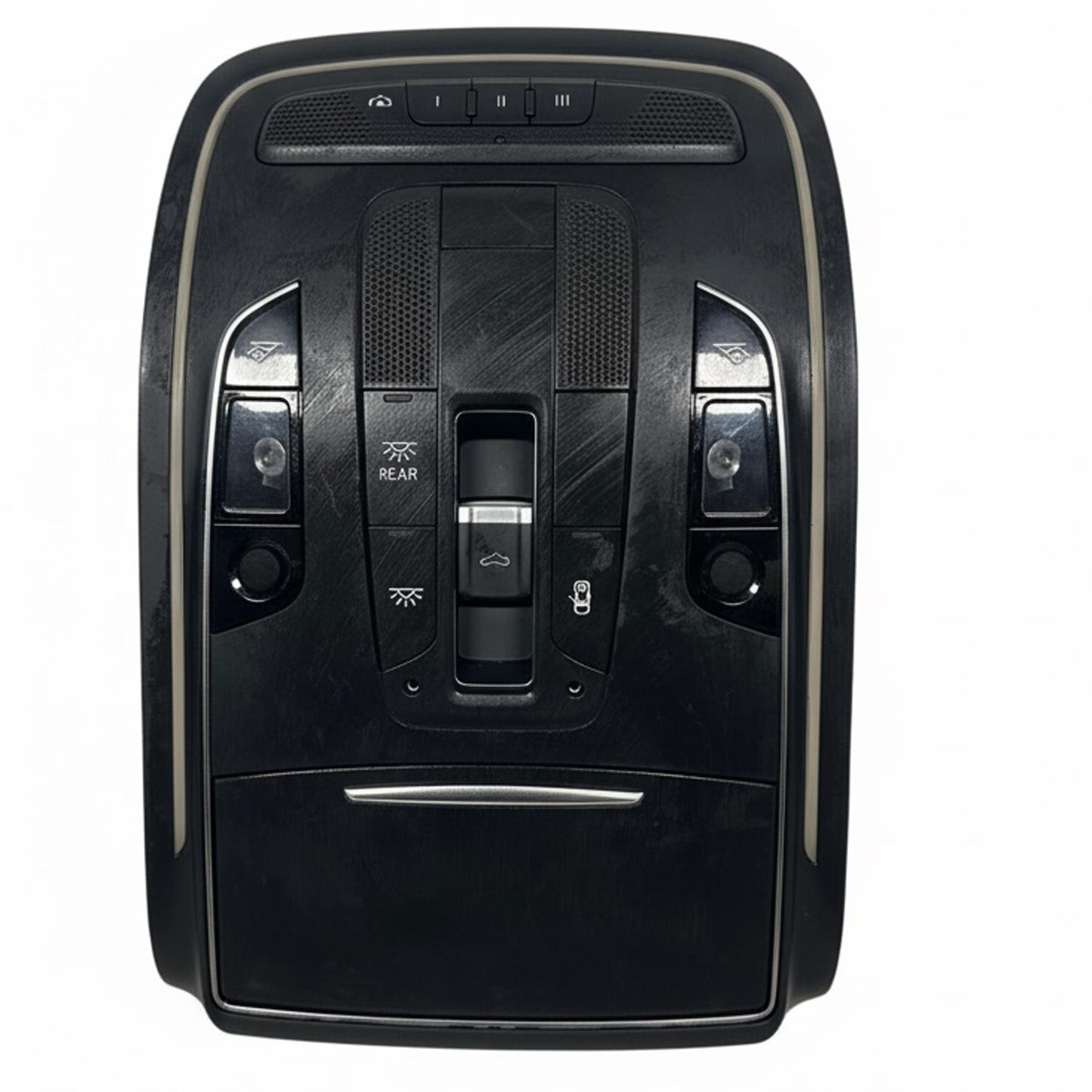 Front Roof Overhead Console Fits 2014 Audi S8 Sedan 4.0L ID: 4H0947135BK