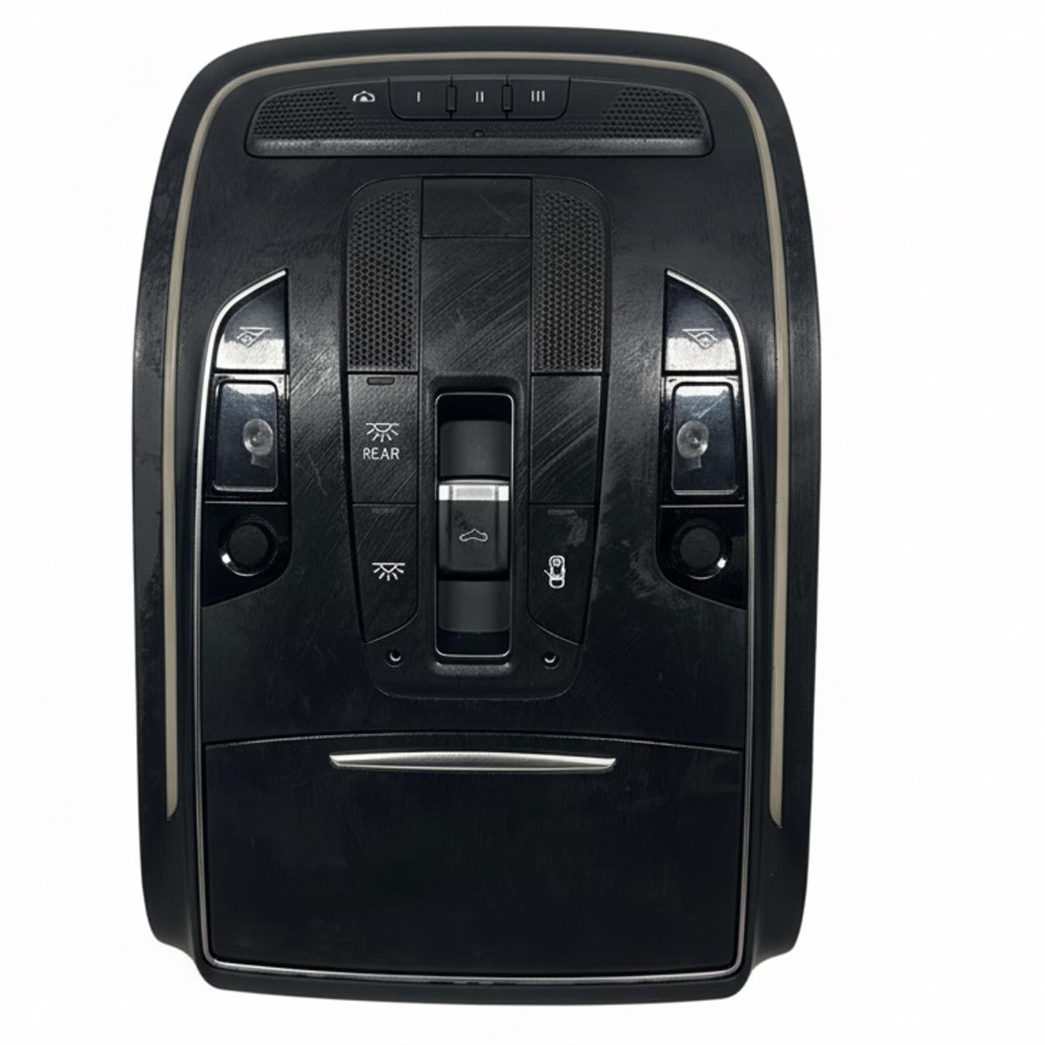 Front Roof Overhead Console Fits 2014 Audi S8 Sedan 4.0L ID: 4H0947135BK