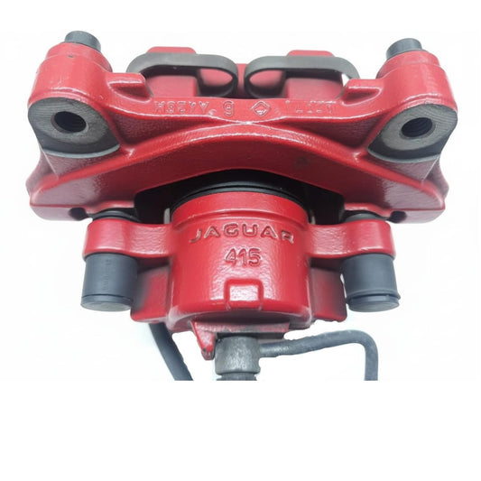 Passenger Caliper Front w/ Painted in Red Fits 2017 Jaguar F-PACE S 3.0L