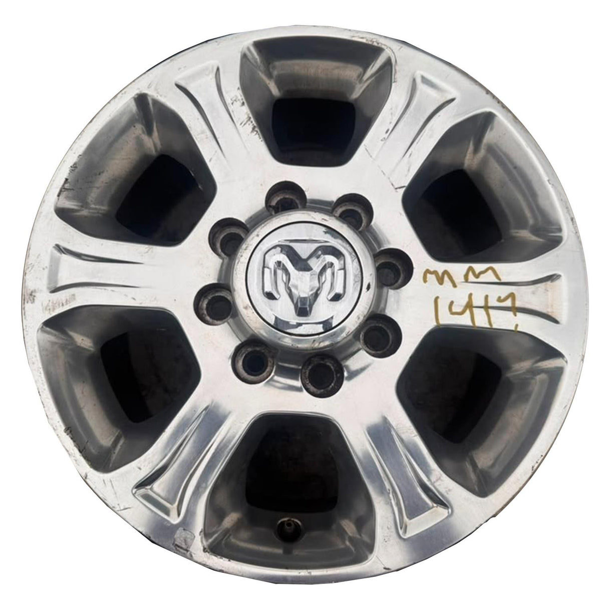 18x8 6-Solid Spoke opt WBE Aluminum Wheel Rim Fits 2019-2025 Ram 2500 3500 6.4L