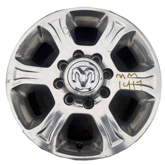 18x8 6-Solid Spoke opt WBE Aluminum Wheel Rim Fits 2019-2025 Ram 2500 3500 6.4L