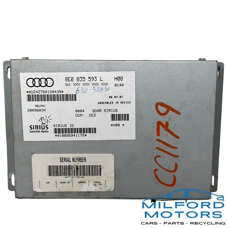 USED Audio Equipment Radio - 2008 Audi A4 2.0T quattro Sedan 2.0L