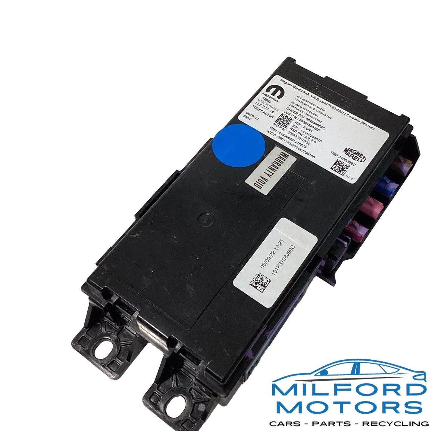 Communication Control Module - 2020 Alfa Romeo Giulia 2.0L 00521829420