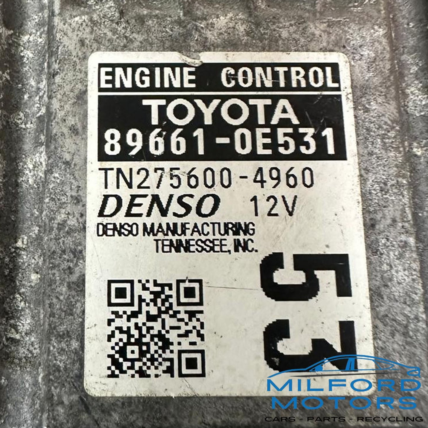 Electronic Control Module (ECM) Fits 2015 Toyota Highlander 3.5L AWD 89661-0E531