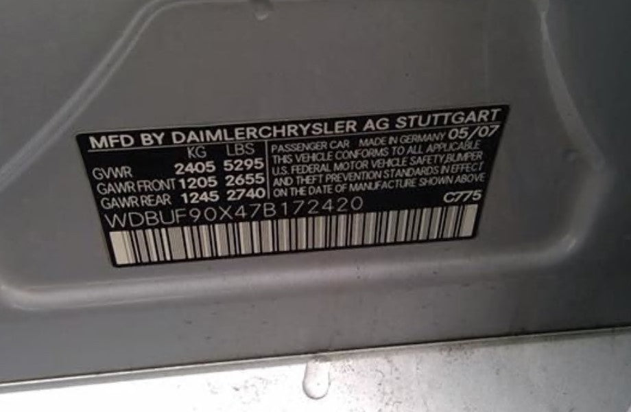 Engine Fits Mercedes E550 5.5L V8 AWD 2007-2009 76K Miles