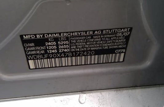 Engine Fits Mercedes E550 5.5L V8 AWD 2007-2009 76K Miles