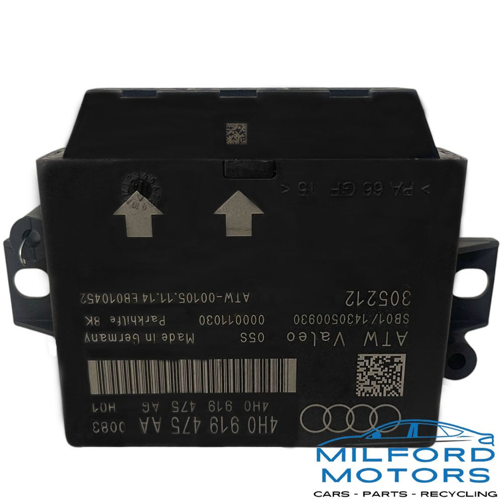 Park Aid Assist Control Module Fits 2012-2015 Audi A6 A7 2.0L 4H0919475AA
