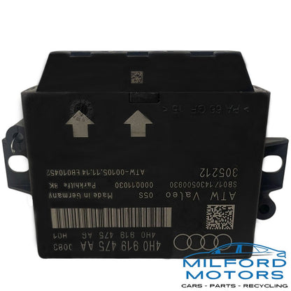 Park Aid Assist Control Module Fits 2012-2015 Audi A6 A7 2.0L 4H0919475AA