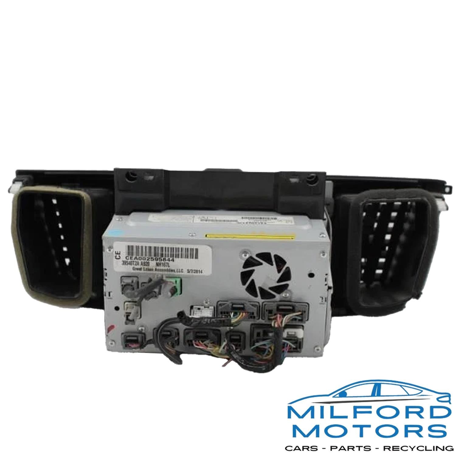 Audio Equipment Radio Receiver & Face Panel - 2013 Honda Accord EX-L Coupe 2.4L