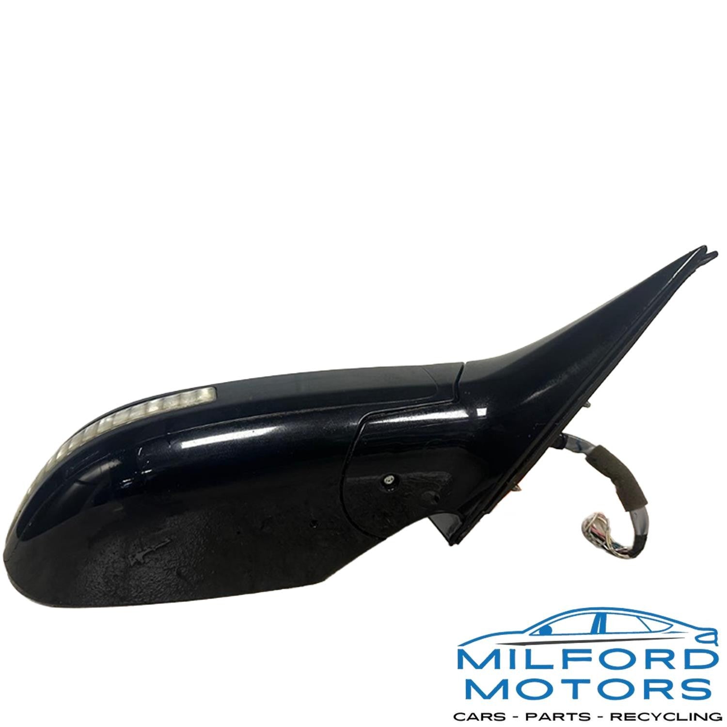 Black Passenger Side View Mirror Fits 2009-2014 Nissan Maxima 3.5L