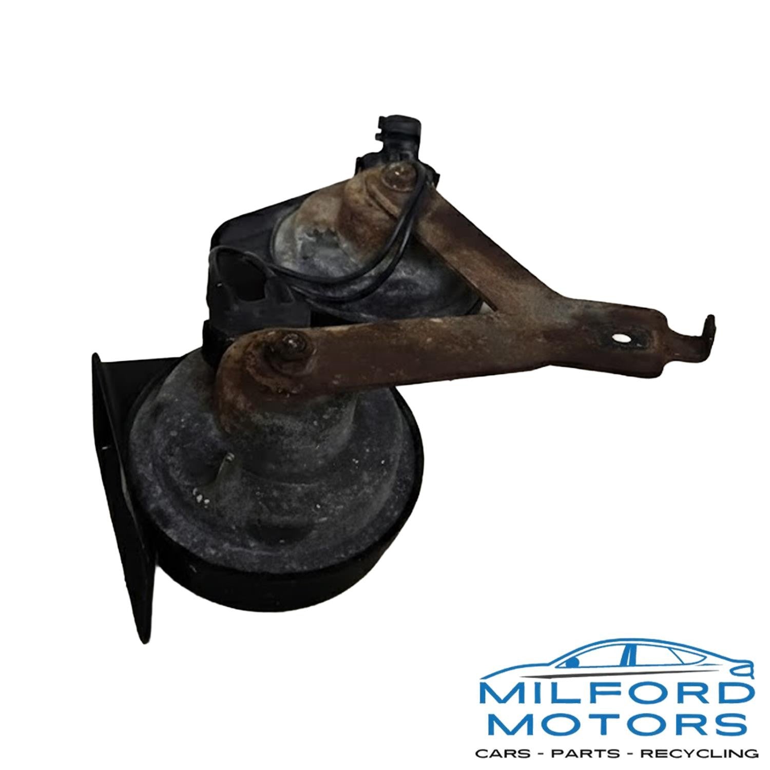 Horn w/ Bracket Fits 2018 Ford E-350 Super Duty 6.2L 613-999599