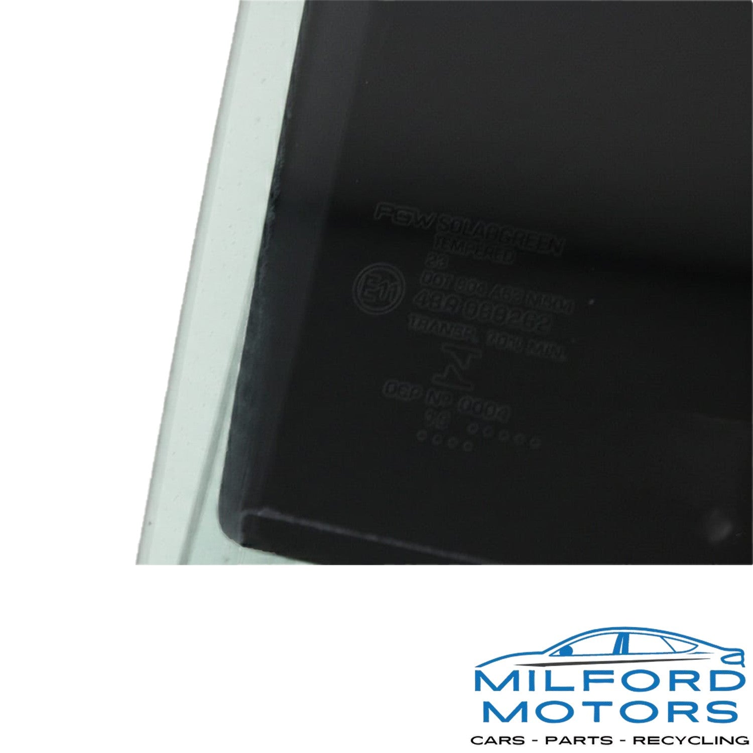 Rear Right Side Door Panel Window Glass - 2013 Honda Accord Coupe 2.4L