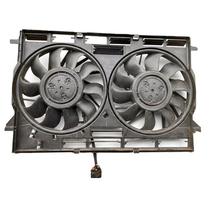 Dual Radiator Condenser Fan Motor Fits 2018-2024 Q5 quattro Premium Plus 2.0L