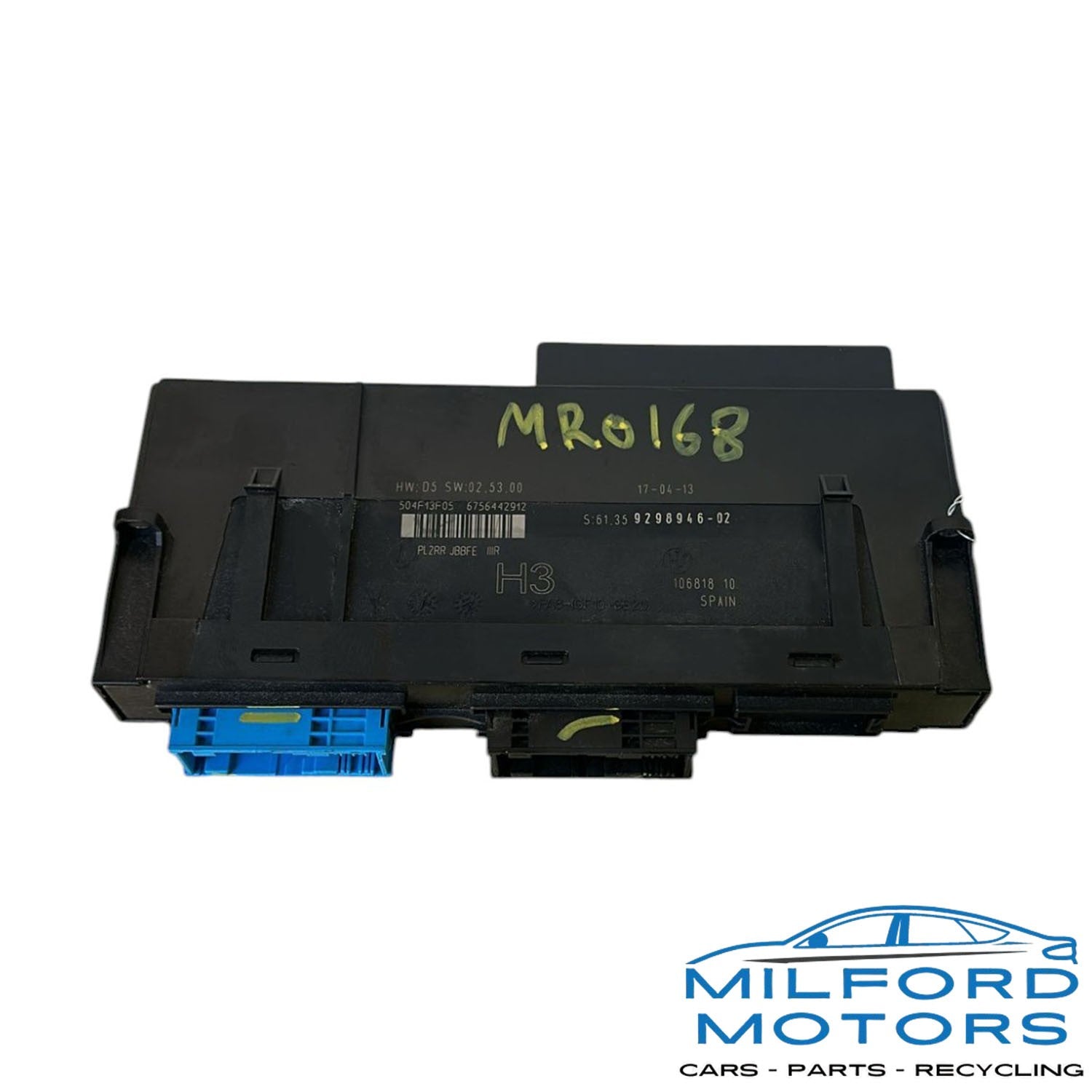 Chassis Body Control BCM Fits 2010-2013 BMW 323i 328i 335i 3.0L 6135-9298946-02