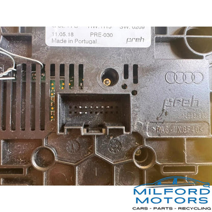 Radio Audio Control Console Mounted Fits 2018-2020 Audi Q5 SQ5 2.0L 80A919615