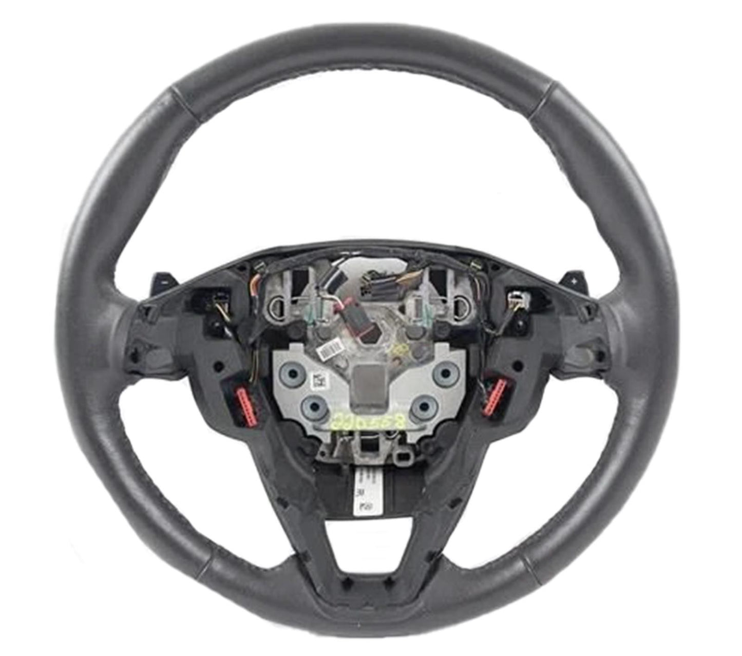 Steering Wheel Black Leather Non Heated Fits 2013 Ford Fusion Titanium Sedan L4