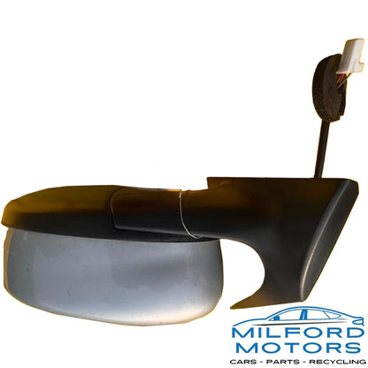 Left/Driver Side View Mirror Power Silver K23 Fits 15-19 Nissan Versa Sedan 1.6