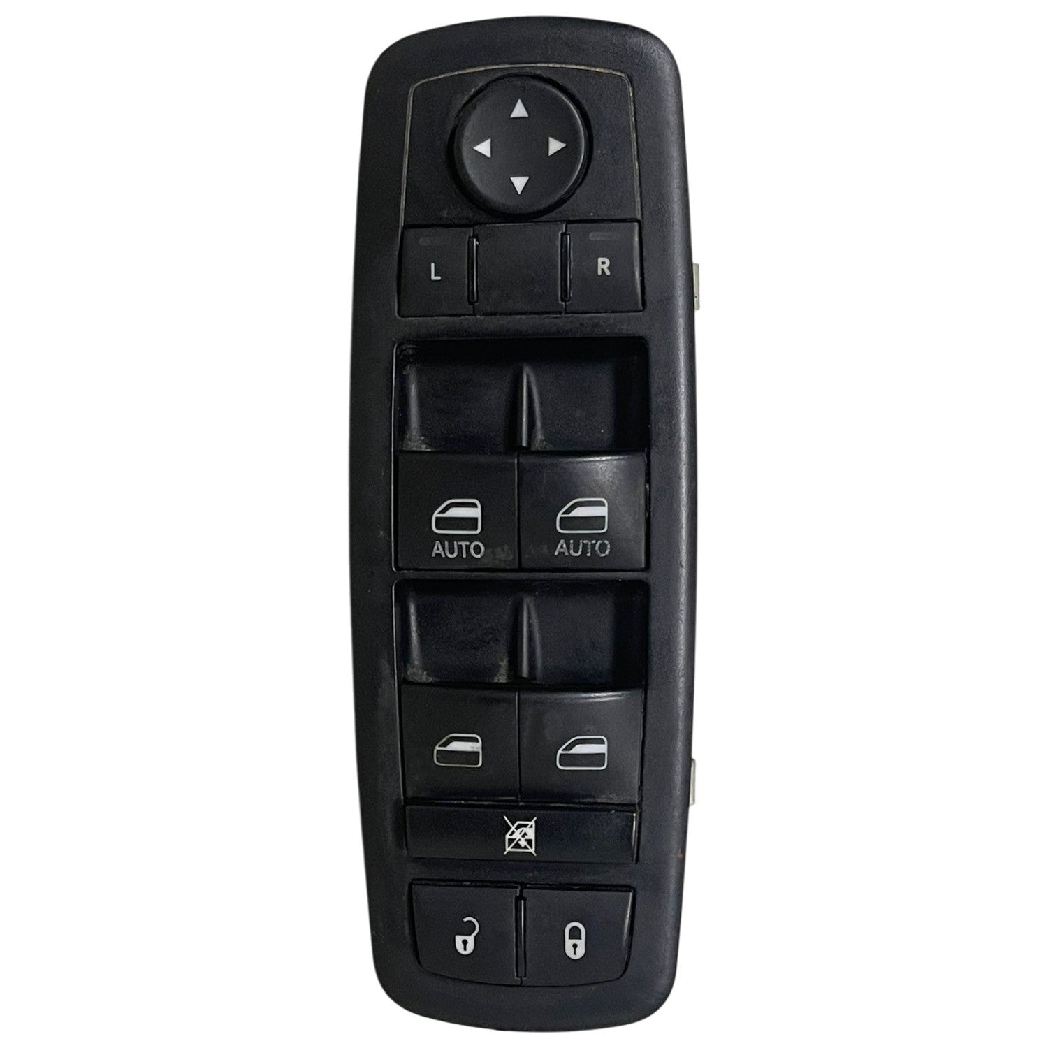Front Door Driver's Switch Lock & Window Fits 2014-2015 Durango Grand Cherokee