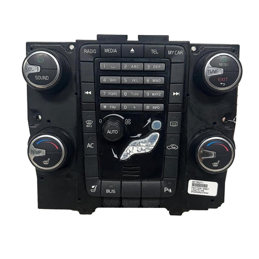 Audio Equipment Radio Control Panel Fits 2011-2013 Volvo 60 70 80 Series 2.5L