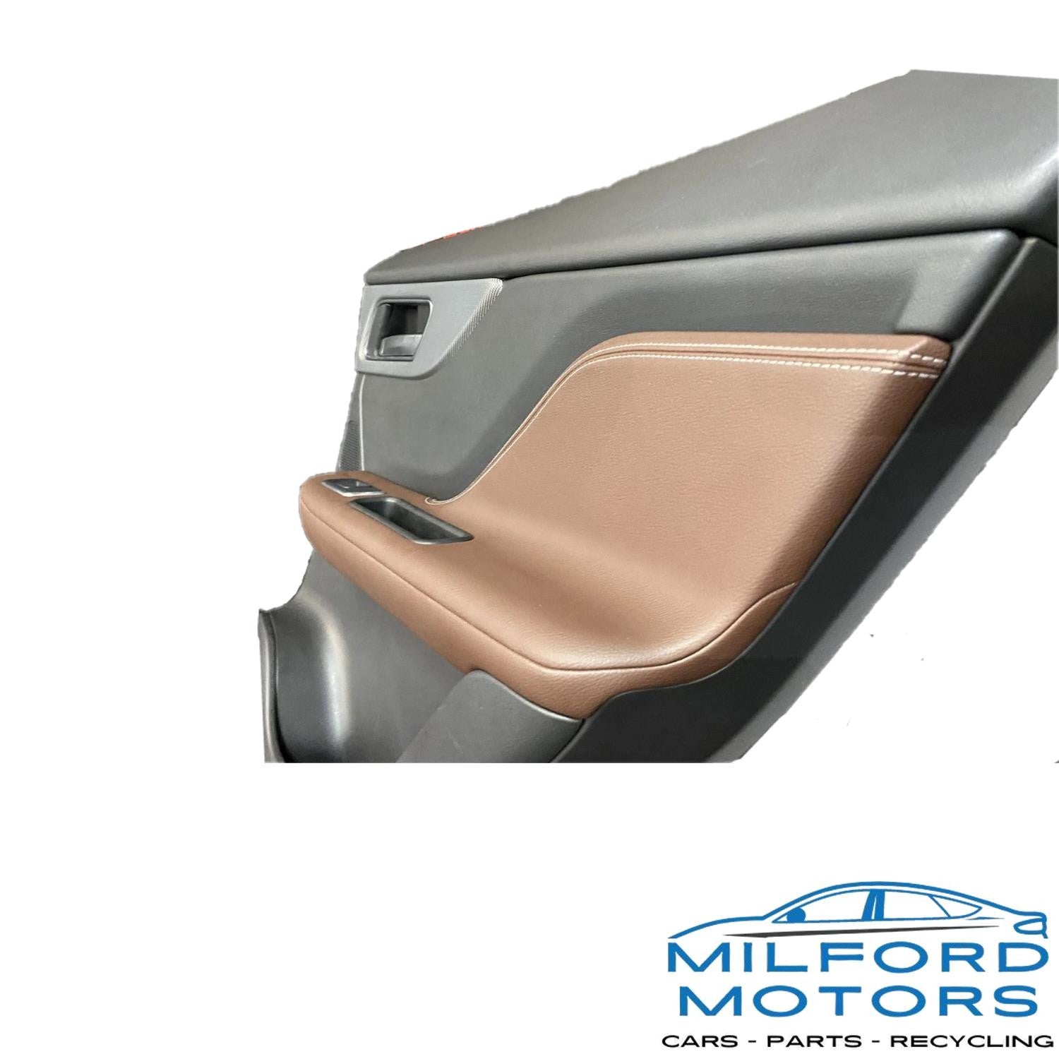 Rear Right Side Door Panel Leather Fits 2017 Jaguar F-PACE S 3.0L