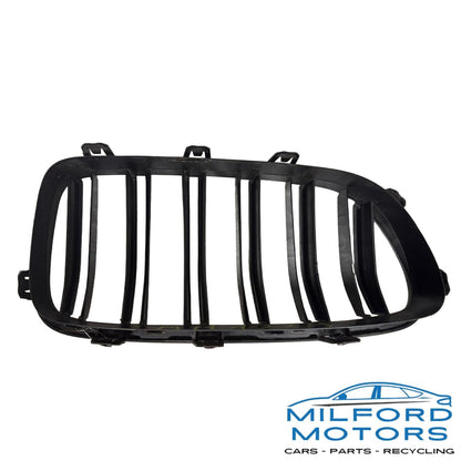 Passenger Side Grille Upper Bumper Mounted Fits 2011-2013 BMW 550i 4.4L