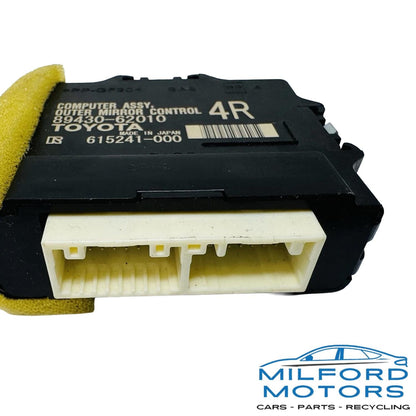 Front Right Outer Mirror Control Module Fits 2017 Toyota Mirai Sedan 89430-62010