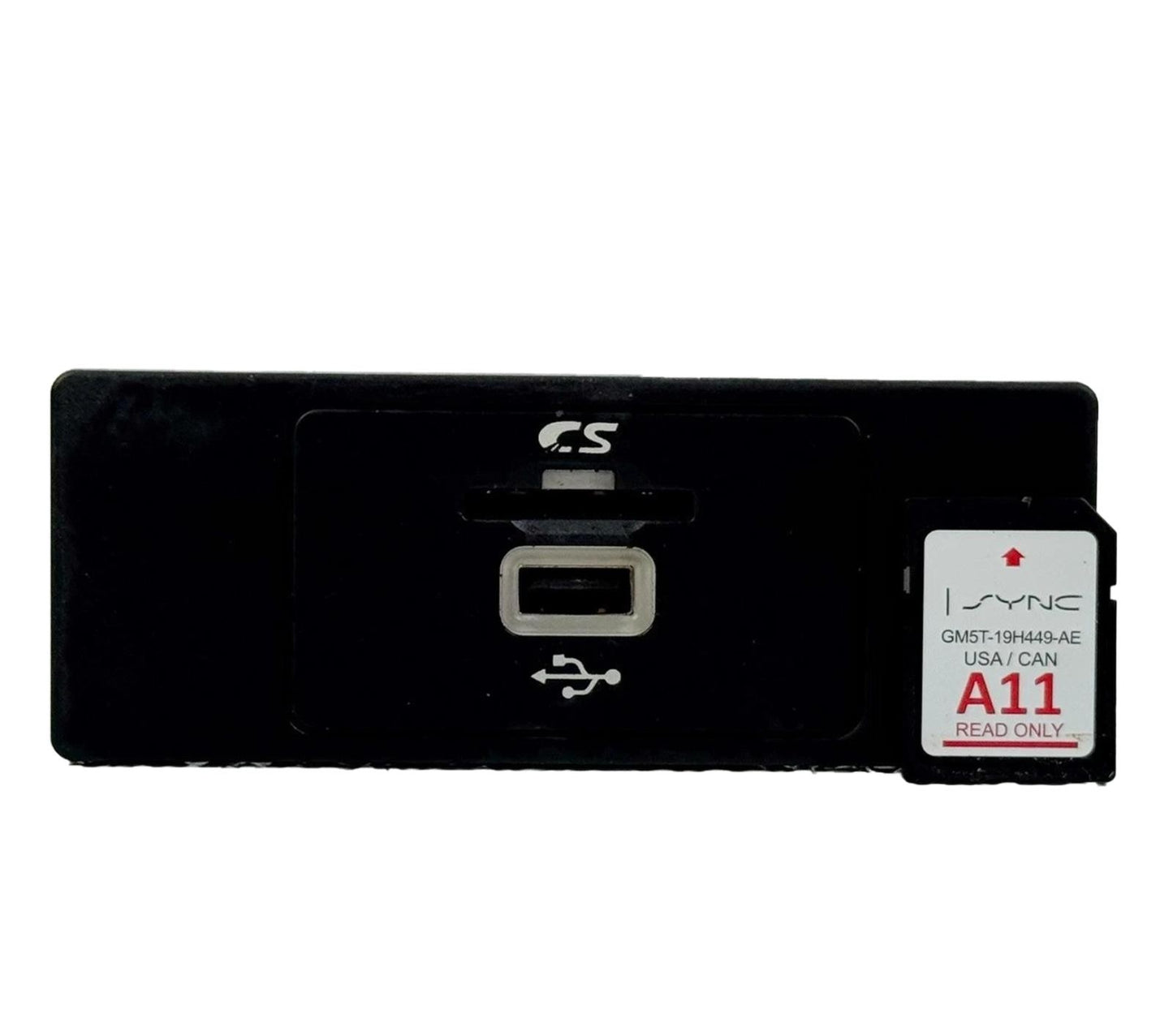 SD Card Slot USB Pocket Plug Media Interface - 2013 Fusion Titanium Sedan 2.0L