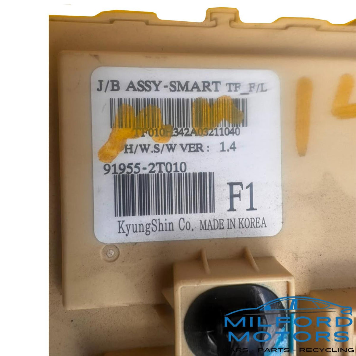 OEM Cabin Fuse Box Fits 2015 Kia Optima LX 2.4L 91955-2T010