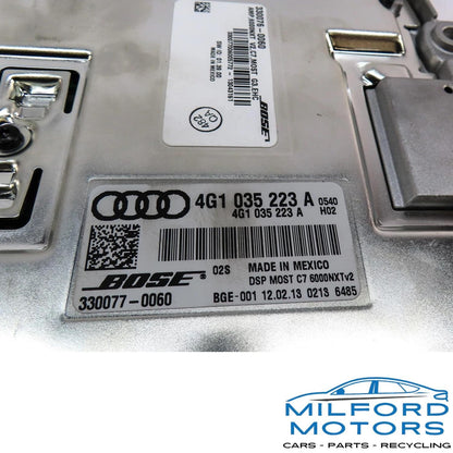 Radio Stereo Bose Audio Amplifier Fits 2015 Audi A8 quattro Sedan V8 4G1035223A