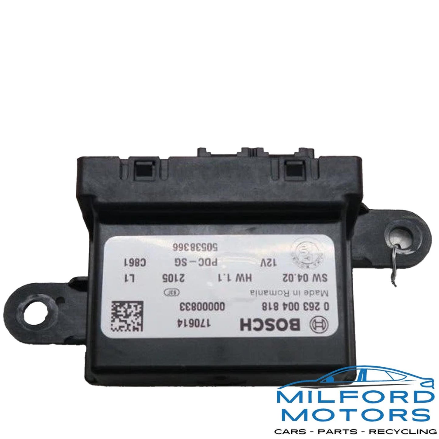 Left Rear Trunk Parking Assist Control Module - 2020 Alfa Romeo Giulia 2.0L