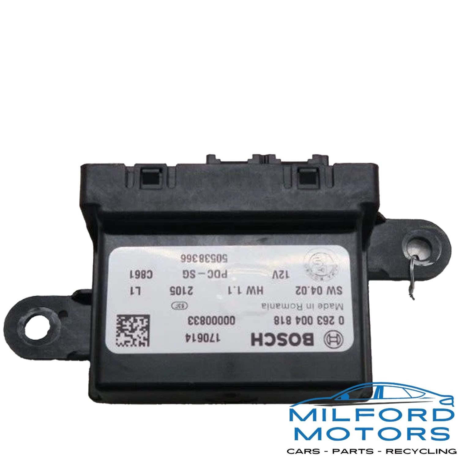 Left Rear Trunk Parking Assist Control Module - 2020 Alfa Romeo Giulia 2.0L