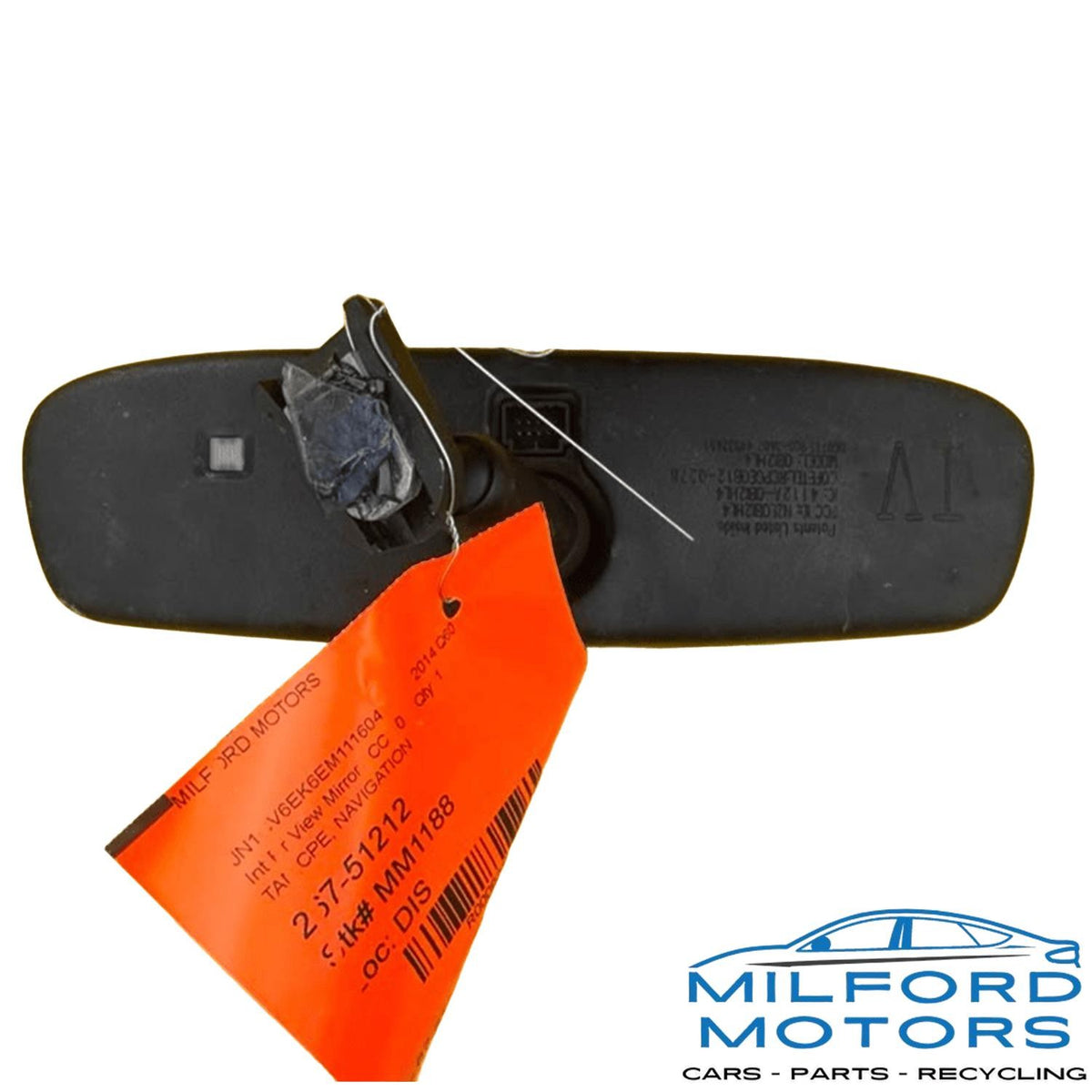 Rear View Mirror With Automatic Dimming Fits 13-21 370Z Altima EX37 Q50 Q60 QX50