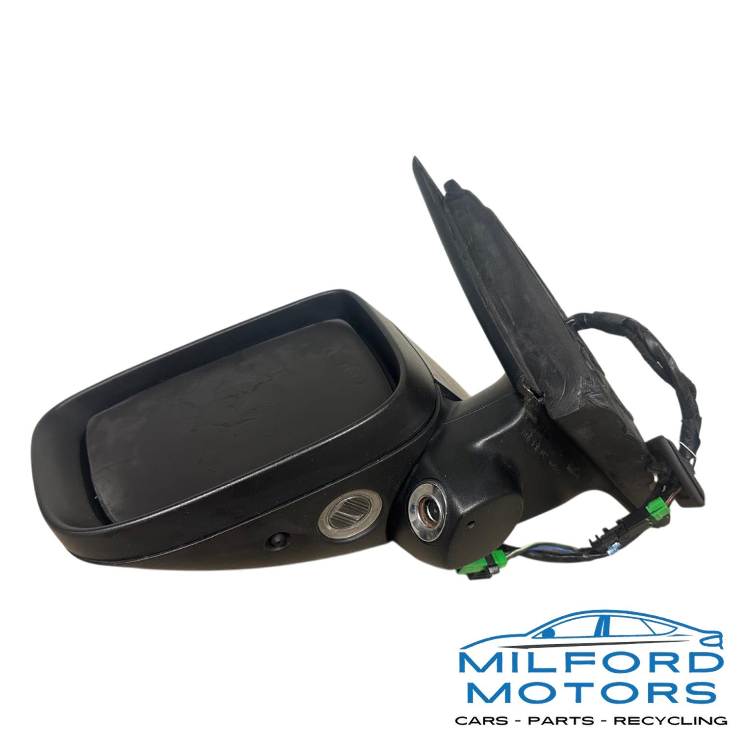Black Driver Side Mirror w/ Auto Dimming No Glass Fits 2009-2013 Volvo XC60 3.2L