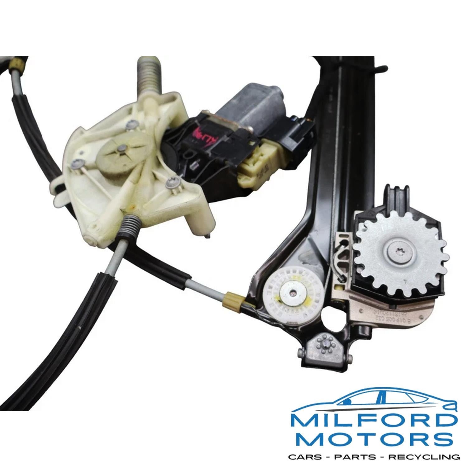 Rear Left Side Door Window Regulator Motor Fits 2016 Maserati Ghibli Sedan 3.0L