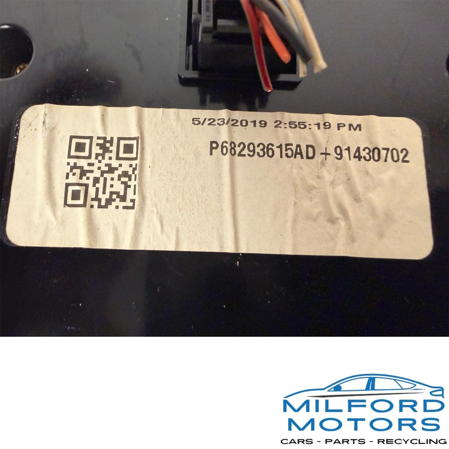 Heater Climate Temperature Control Fits 2017-2023 Dodge Charger 3.6L P68293615AD