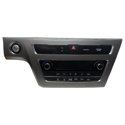 Used Gray Temperature Control - 2016 Hyundai Sonata Hybrid SE Sedan 2.0L