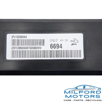 Temperature Control Module - 2016 Chevrolet Cruze LT Auto Sedan 1.4L 13596694