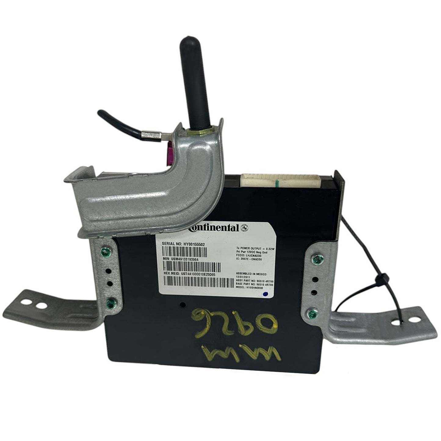 Chassis ECM Communication Telematics Blue Link Fits 12-2015 Hyundai Sonata 2.4L