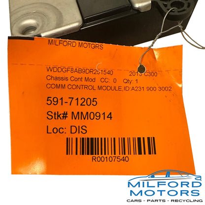 Chassis ECM Communication Module Fits 12-2013 Mercedes-Benz C-Class E-Class 3.5L