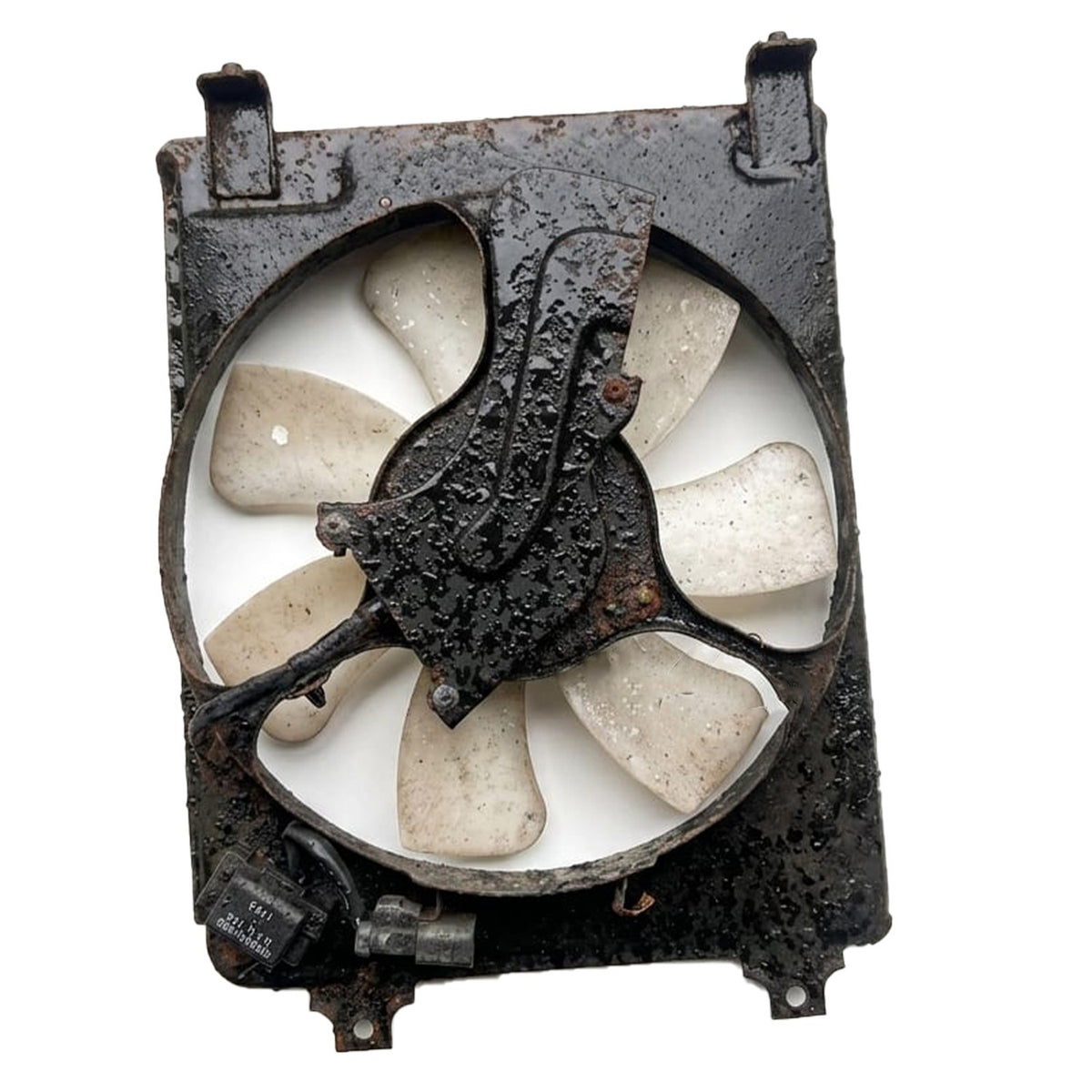OEM Radiator Fan Motor Fan Assembly Condenser Fits 2006-2011 Honda Civic 1.8L