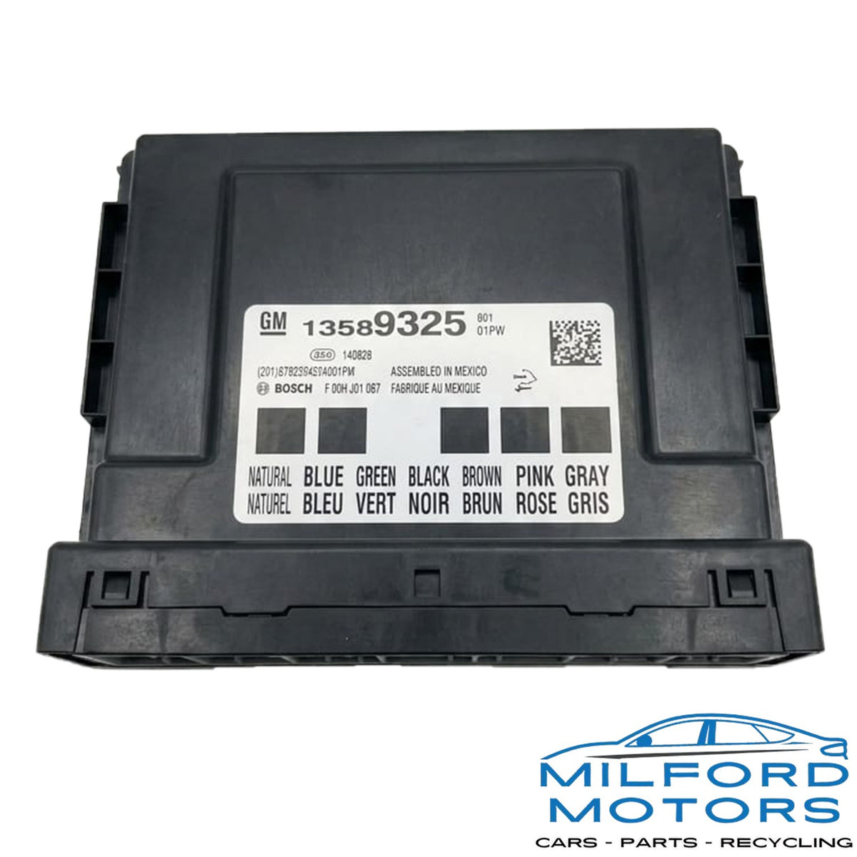 Body Control Module (BCM) Fits 2013-2017 Chevrolet Cruze Equinox 1.4L 13589325