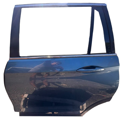 2016- 25 Honda Pilot Passport Left Rear Driver Door Complete Obsidian Blue B600M