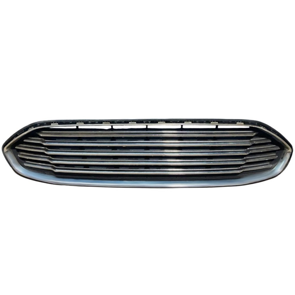 Front Upper Grille Chrome Bumper Fits 2013 Ford Fusion Sedan 2.0L
