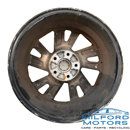 16x6-1/2 10-Angled Spoke Silver Alloy Wheel Rim Fits 19-2020 Kia Optima LX 2.4L
