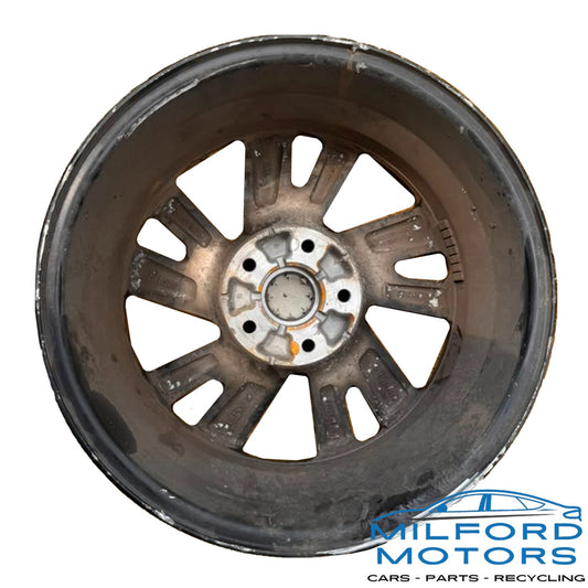16x6-1/2 10-Angled Spoke Silver Alloy Wheel Rim Fits 19-2020 Kia Optima LX 2.4L